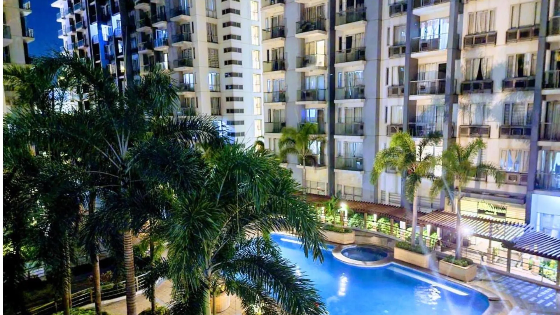 One Palm Tree Villas Condominium - Studio 10Th-A Fl With Balcony - Across Terminal 3 Airport Manila Philippines